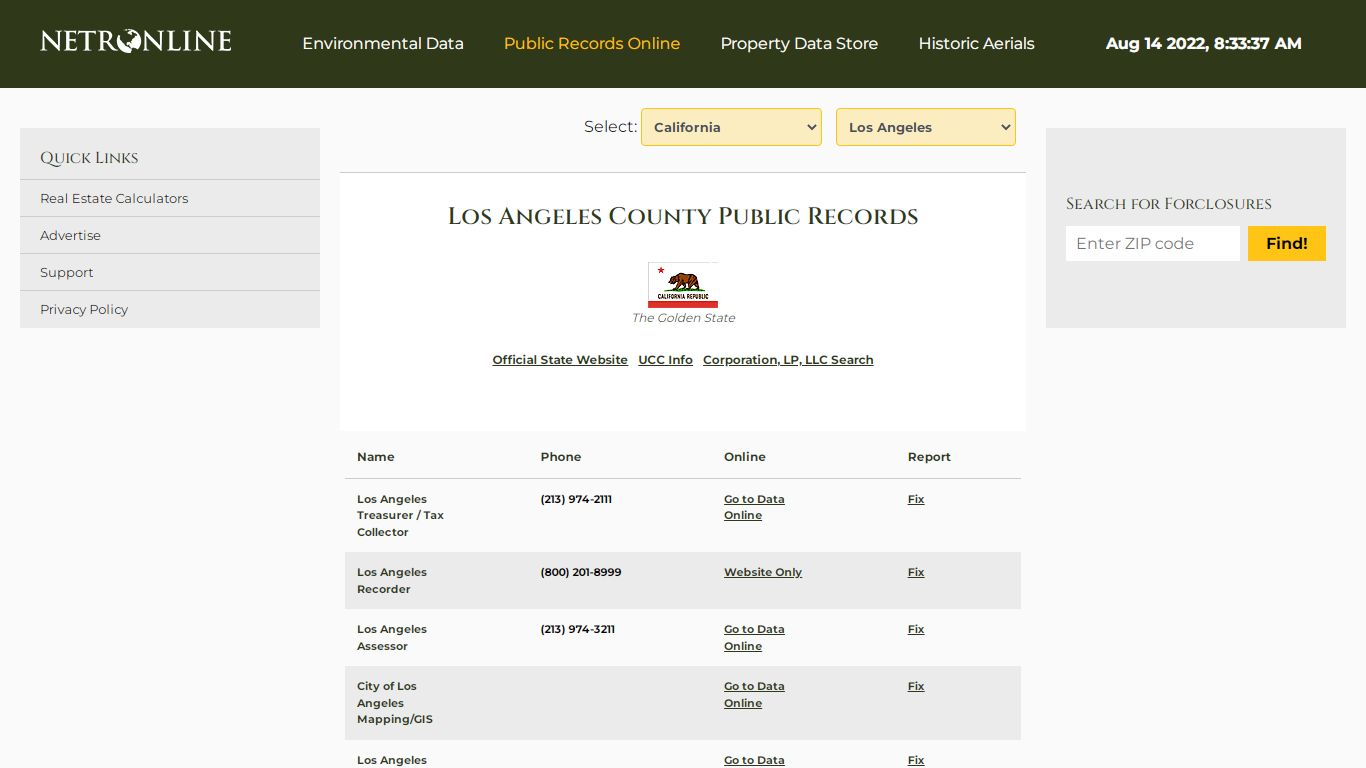 NETR Online • Los Angeles • Los Angeles Public Records ...